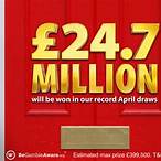 postcode lottery change details